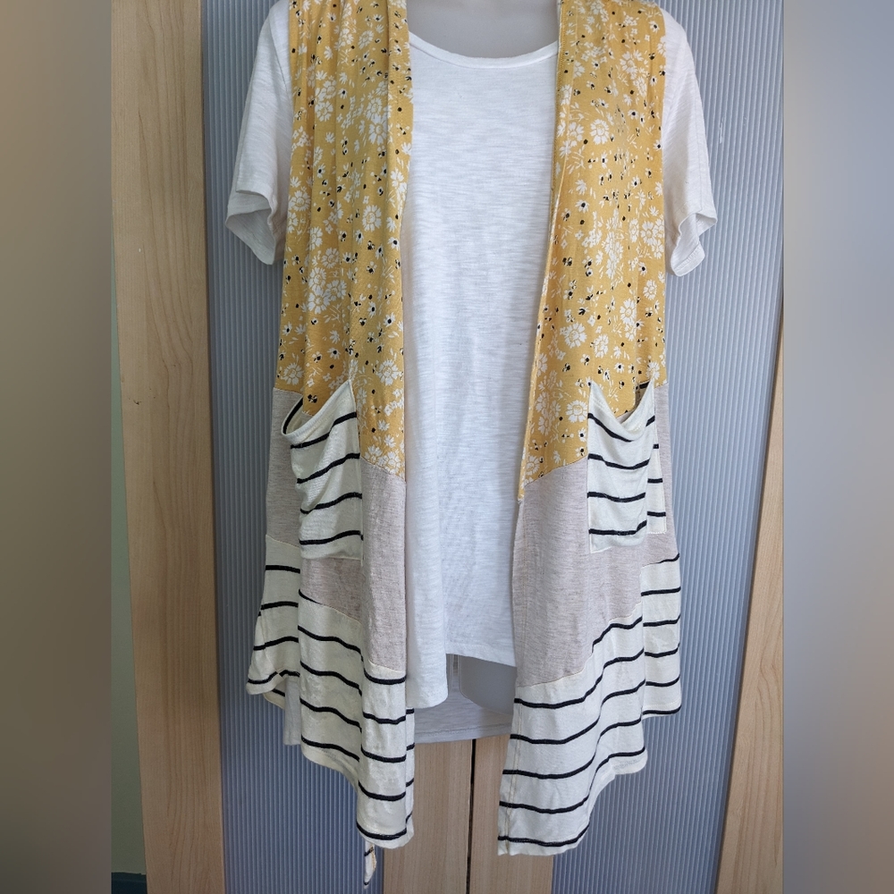 Truself sleeveless hooded komono